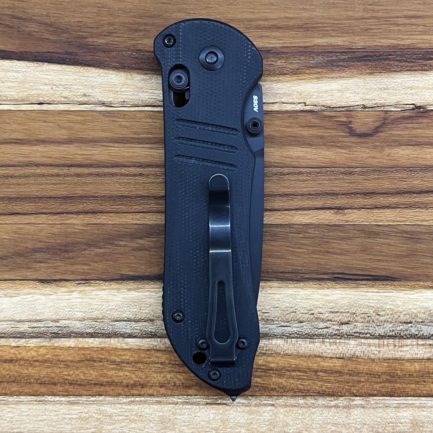 Benhcmade Triage 3.5" Manual w/ Black Handle