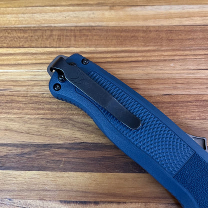 Benchmade Shootout 3.5" OTF w/ Crater Blue Grivory Handle