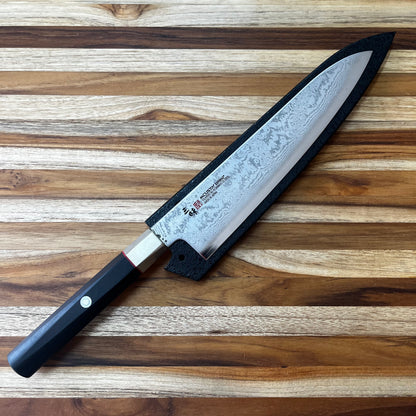 Mcusta Zanmai Black Lacquer 210mm (8.25") Gyuto Saya w/ Pin