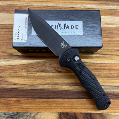 Benchmade Claymore 3.5" Auto w/ Black Grivory Handle