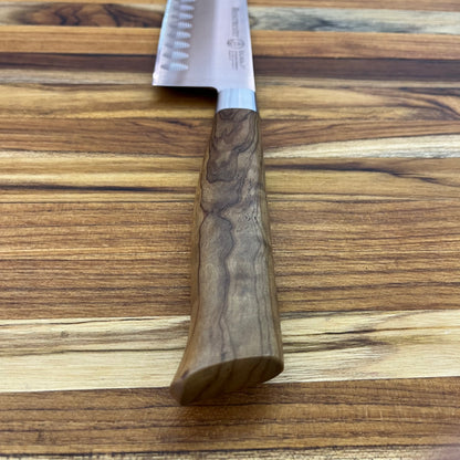 Messermeister Oliva Elité 7" Santoku w/ Hollow Ground