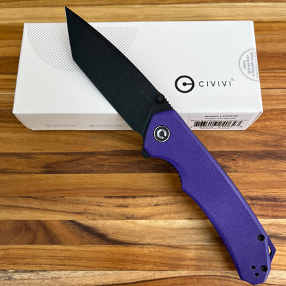 Civivi Brazen 3.5" Folding Knife w/ Purple Handle