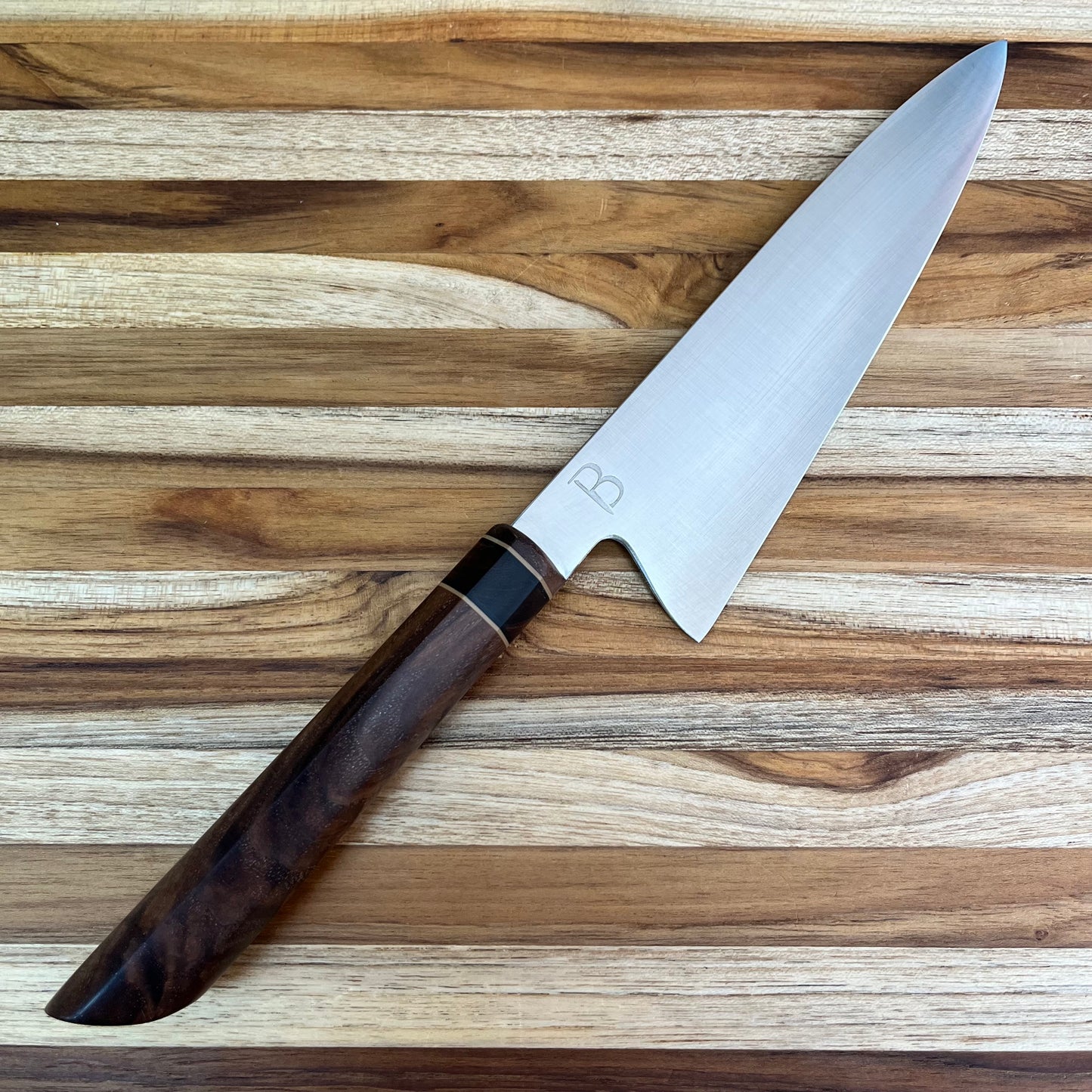 Baldwin Blades 185mm (7.25") Gyuto w/ Walnut Handle