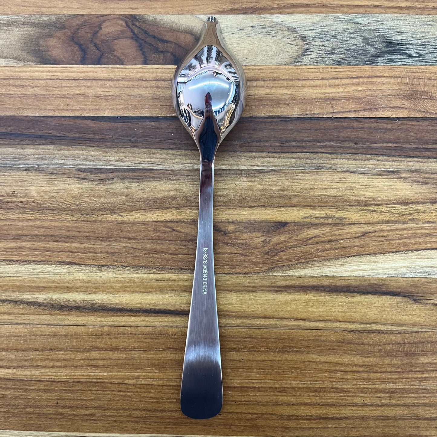 Mercer Tool 7.25" Satin Petite Saucier Spoon w/ Spout