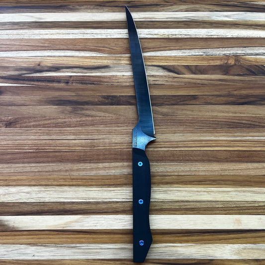 Meglio Production 8" DLC Offset Fillet Knife