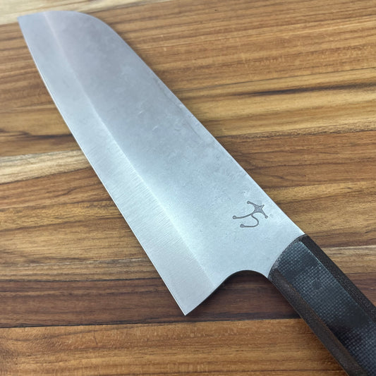 Running Man Forge Ready Series 170mm (6.75") Santoku