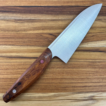 Patterson Forge Semi-Custom 120mm (4.75") Petty w/ Ironwood Handle & Tiffany Blue Liner
