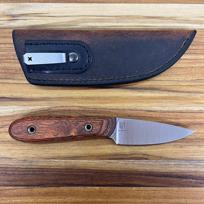 Patterson Forge 70mm (2.75") Fixed Blade w/ DymaLux Handle