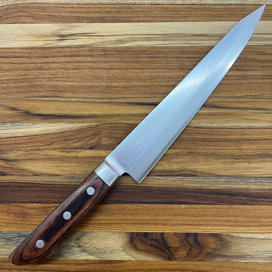 Kikuichi Elite Warikomi Gold 210mm (8.25") Sujihiki