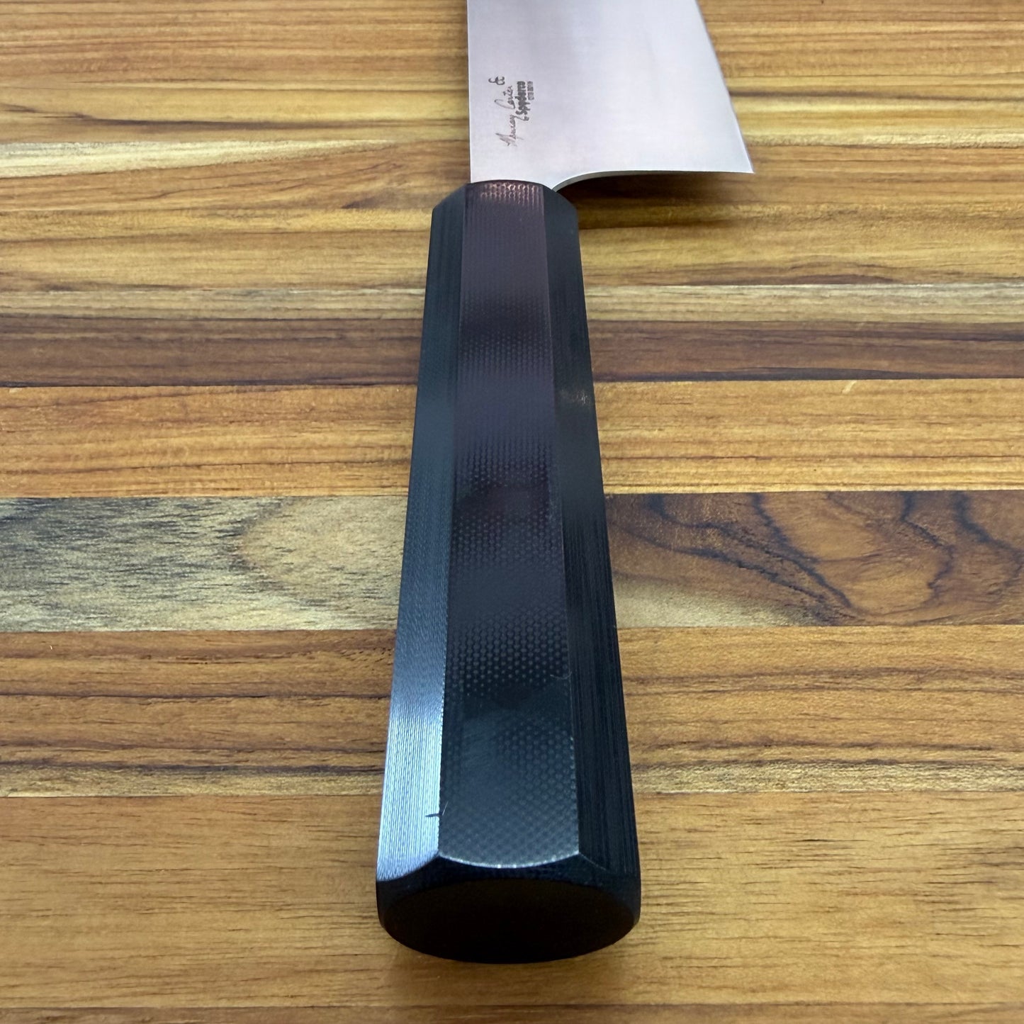 SPYDERCO K17GP BD1N 185mm (7.29") Nakiri - Murray Carter Wakiita Series