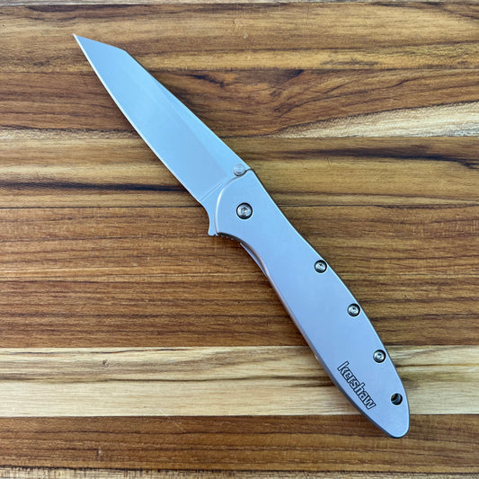 Kershaw Random Leek 3" Flipping Knife w/ Stainless Steel Handle