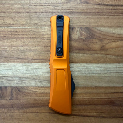 Microtech Combat Troodon Gen III D/E 4" OTF w/ Orange Aluminum Handle