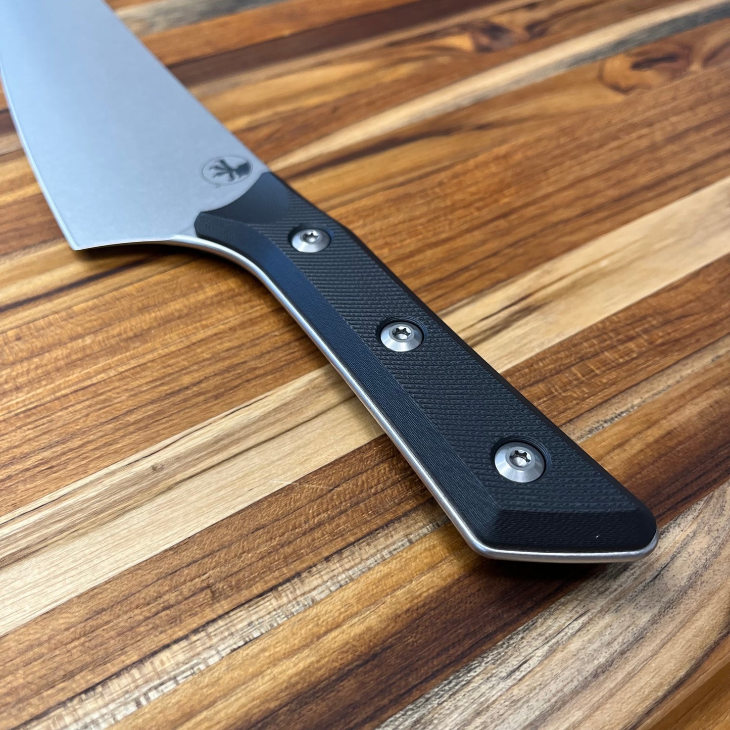 Microtech Culinary 8" Chef's Knife w/ Black G10 Handle