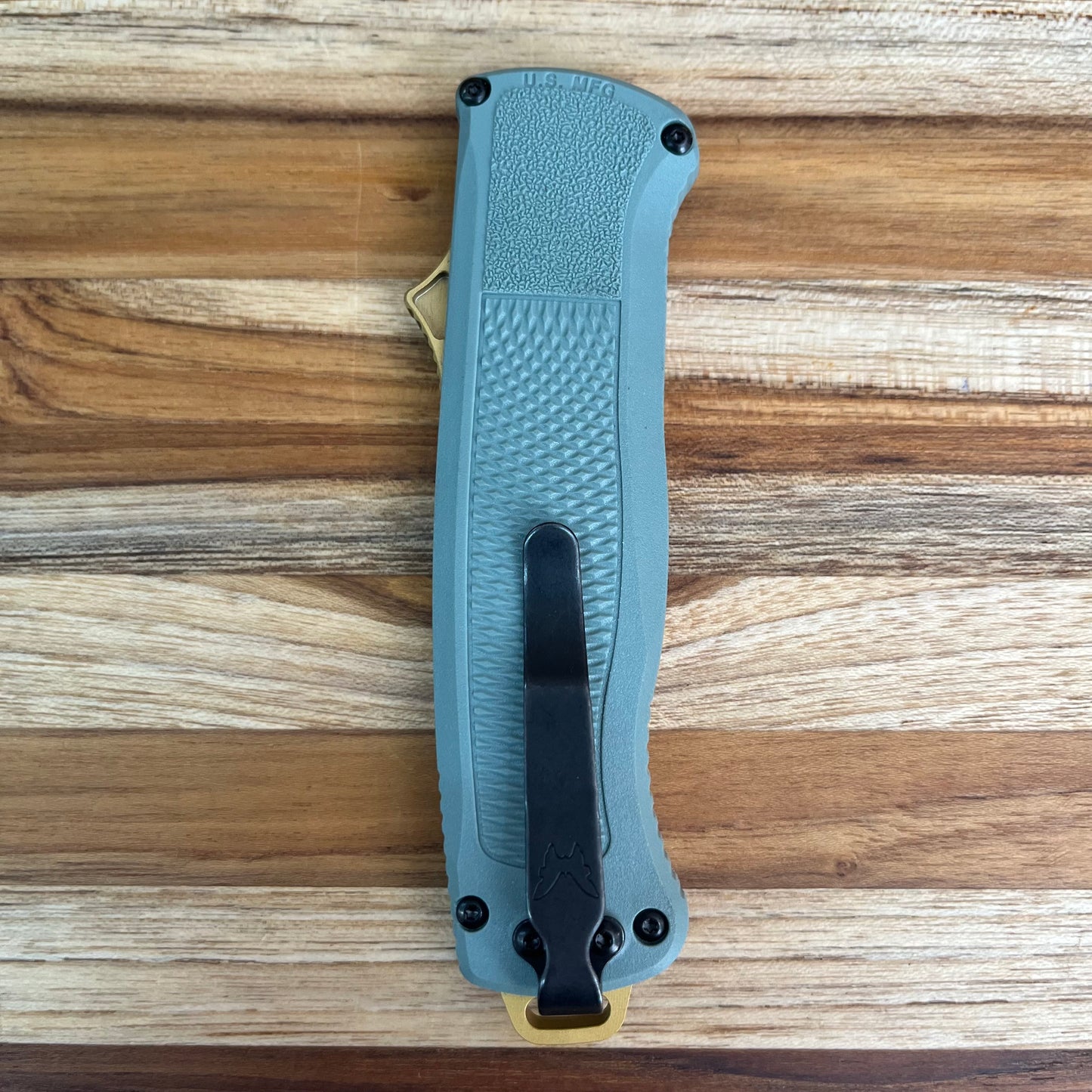 Benchmade Shootout 3.5" OTF w/ Sage Green Handle