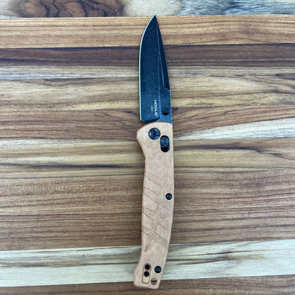 Hogue Mysto 3.4" Folding Knife w/ Maple Valley Richlite Handle
