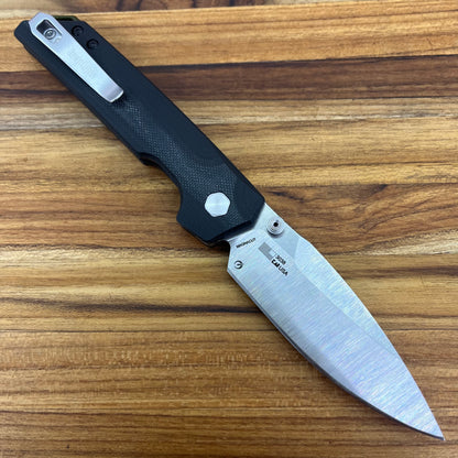 Kershaw Iridium Button Lock 3.5" Folding Knife w/ Black G10 Handle