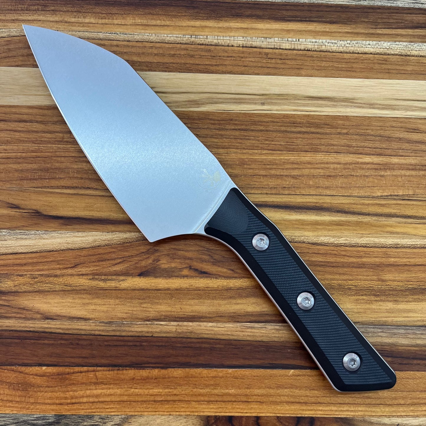 Microtech Culinary 6" Santoku w/ Black G10 Handle