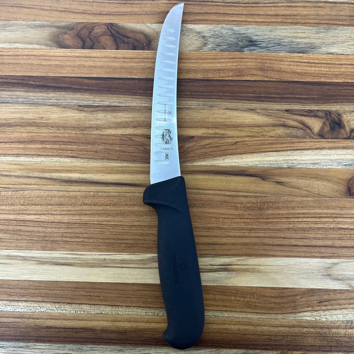 Victorinox Fibrox Pro 6” Stiff Curved Tall Boning Knife w/ Hollow-Ground