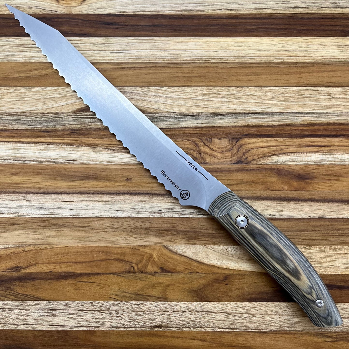 Messermeister Carbon 9" Bread Knife