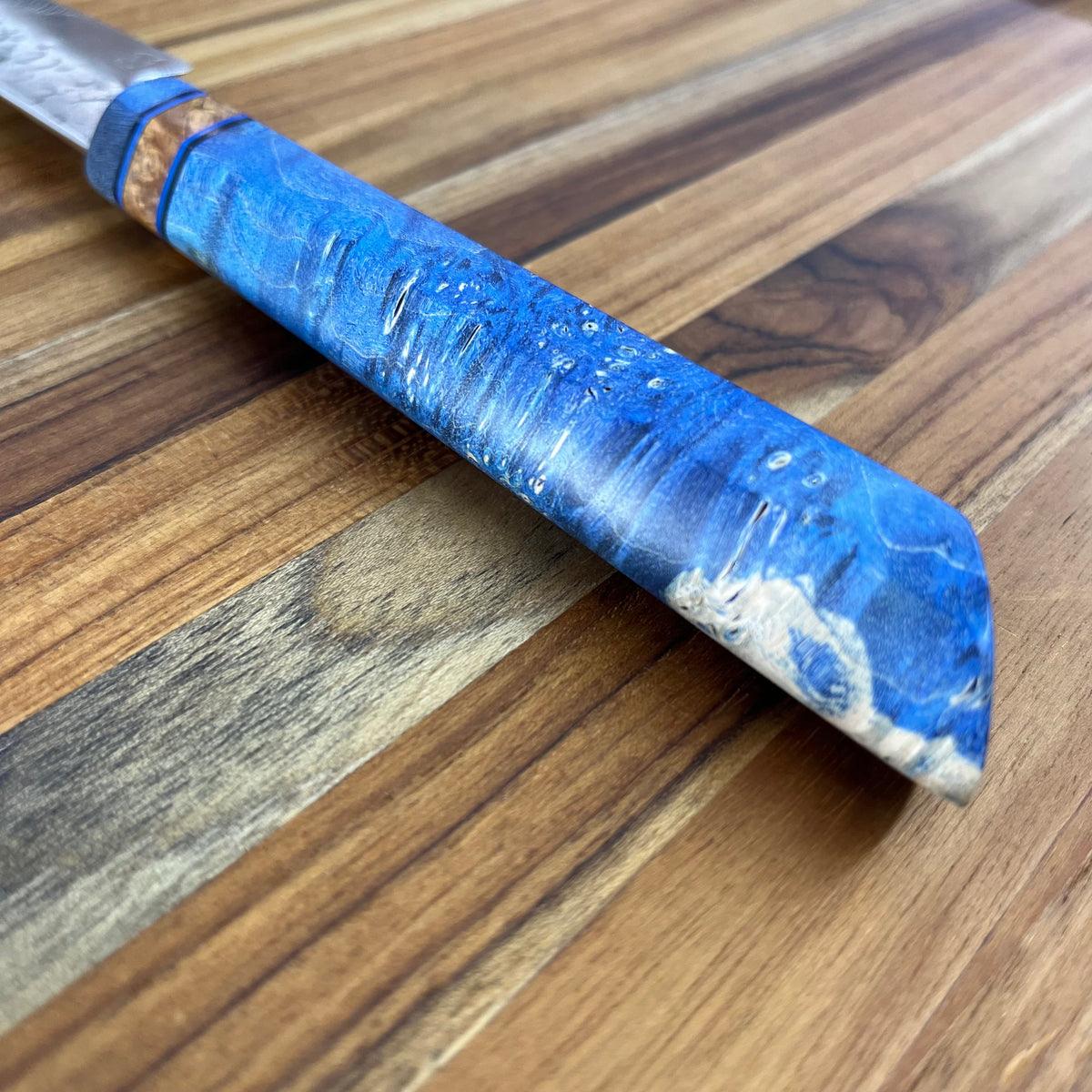 Baldwin Blades 125mm (5") Petty w/ Blue Maple Handle