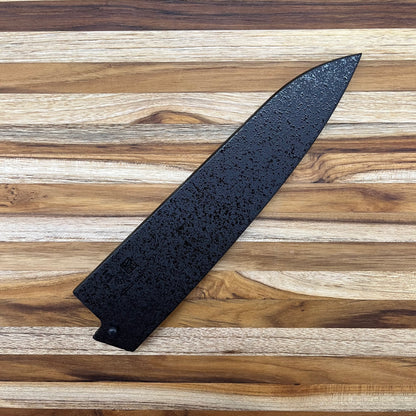 Mcusta Zanmai Black Lacquer 210mm (8.25") Gyuto Saya w/ Pin