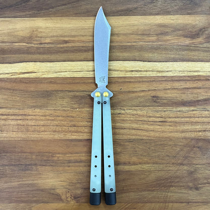 Benchmade Necron 4.5" Bali-Song w/ Jade G10 Handle