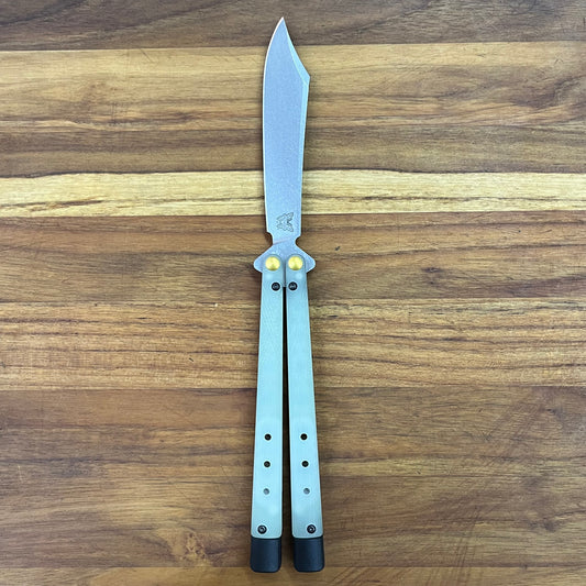 Benchmade Necron 4.5" Bali-Song w/ Jade G10 Handle