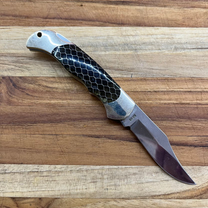 *DISCONTINUED* Boker Boyscout 3" Black Honeycomb