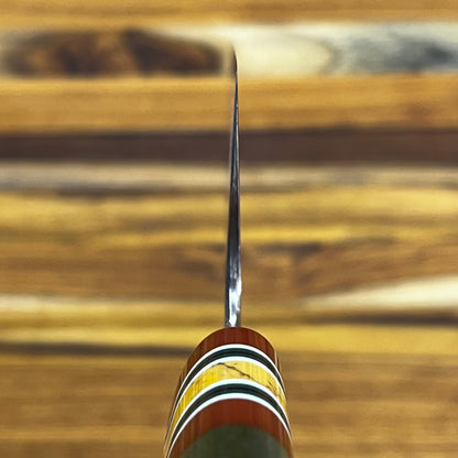3rd Hill Customs Damasteel 220mm (9.0") Gyuto w/ Vintage Green Richlite Handle