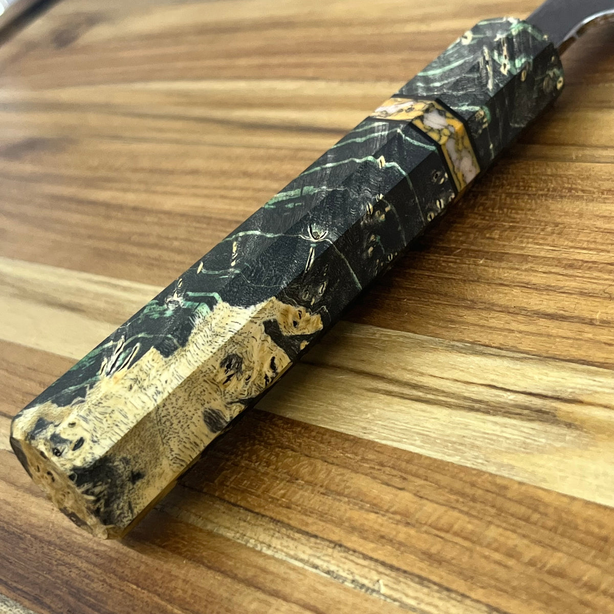 Burningsword Ironworks 300mm (12") Sujihiki w/ Maple Burl Handle