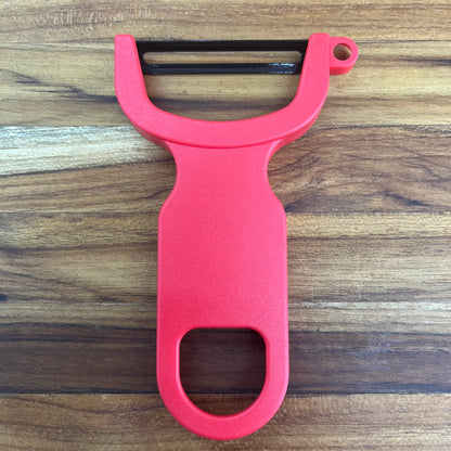 Mercer Tools Red Y Peeler w/ Carbon Steel Blade