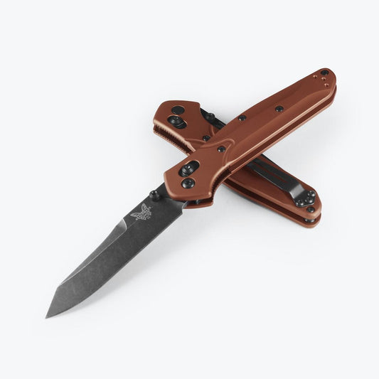 Benchmade Osborne 3.5" Folding Knife w/ Burnt Copper Aluminum Handle