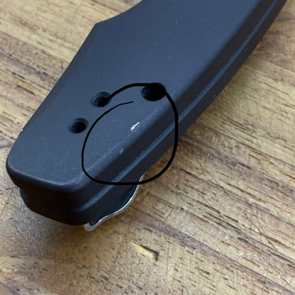 *DISCONTINUED* Benchmade Emissary 3" Folding Knife w/ Black Aluminum Handle