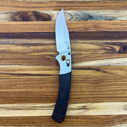Benchmade Crooked River 4" Folding Knife w/ Dymondwood Handle