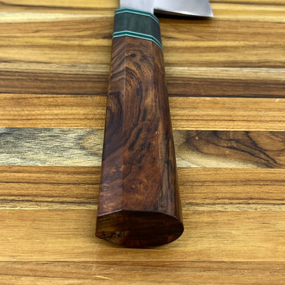 3rd Hill Customs 185mm (7.25") Bunka w/ Desert Ironwood Handle