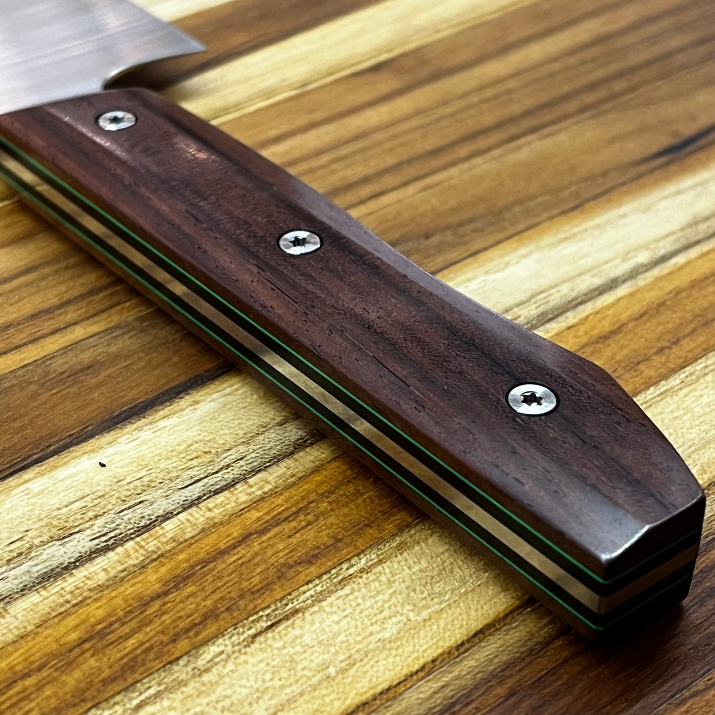 Meglio Semi-Custom 6.5" Satin Kiritsuke w/ River Red Gum Handle