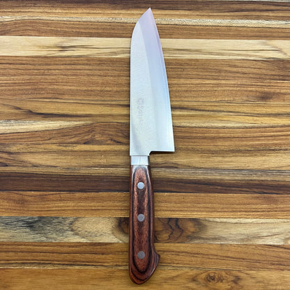 Kikuichi Elite Warikomi Gold 170mm Santoku