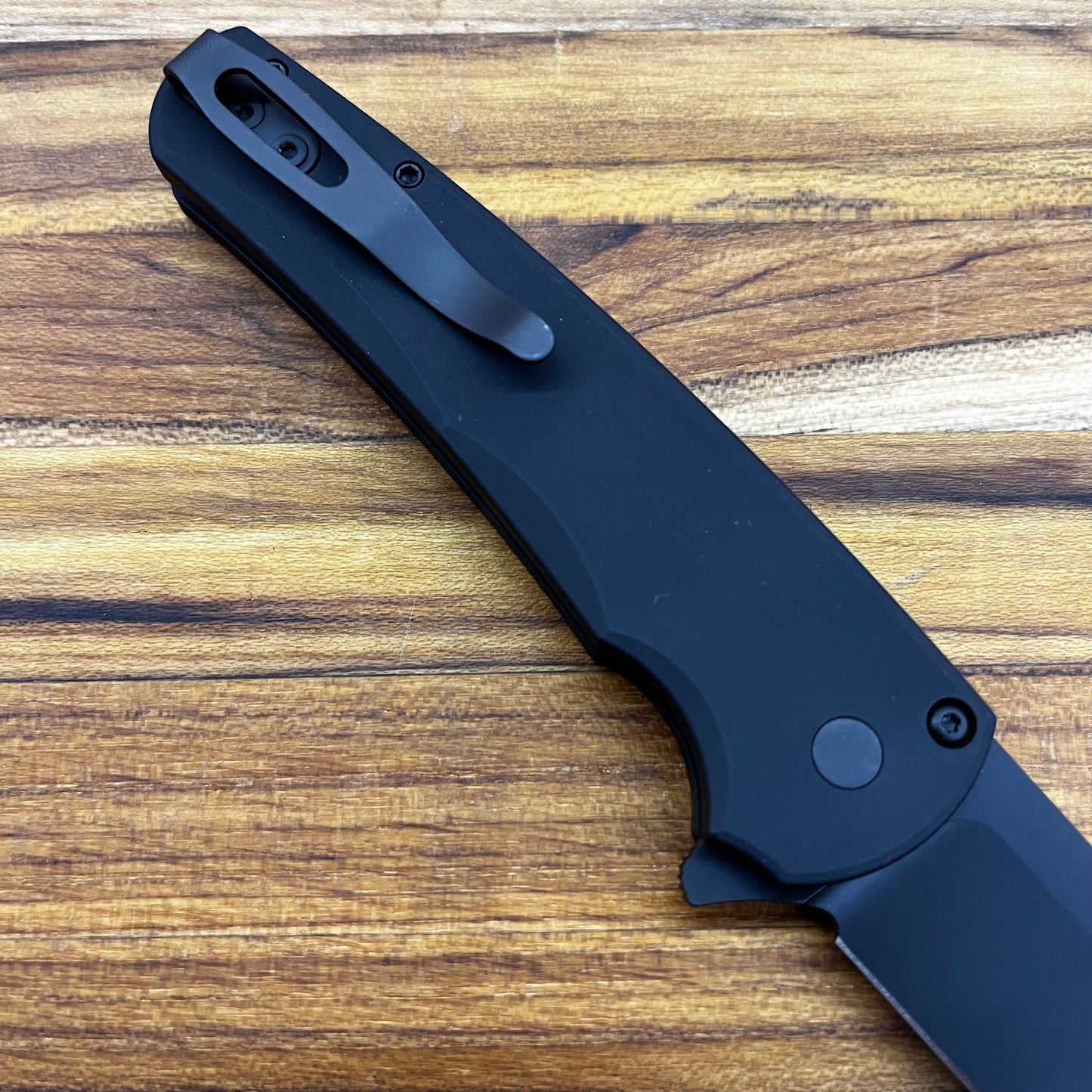 Pro-Tech Malibu 3.25" All Black Flipping Knife