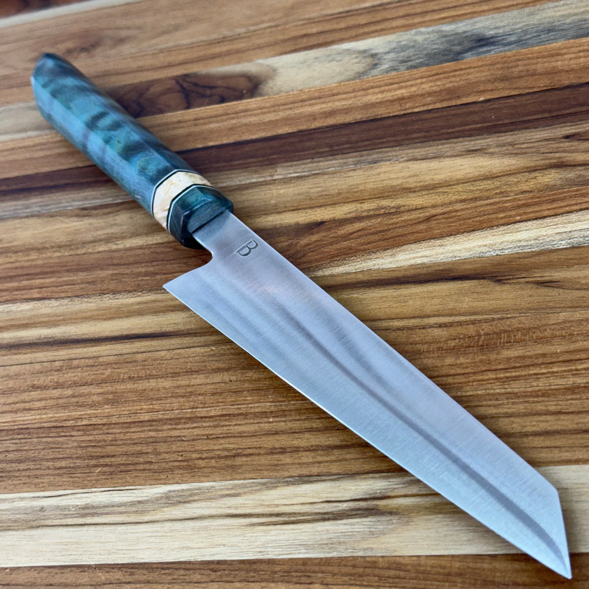 Baldwin Blades 165mm (6.5") Petty w/ K-Tip & Emerald Maple Handle