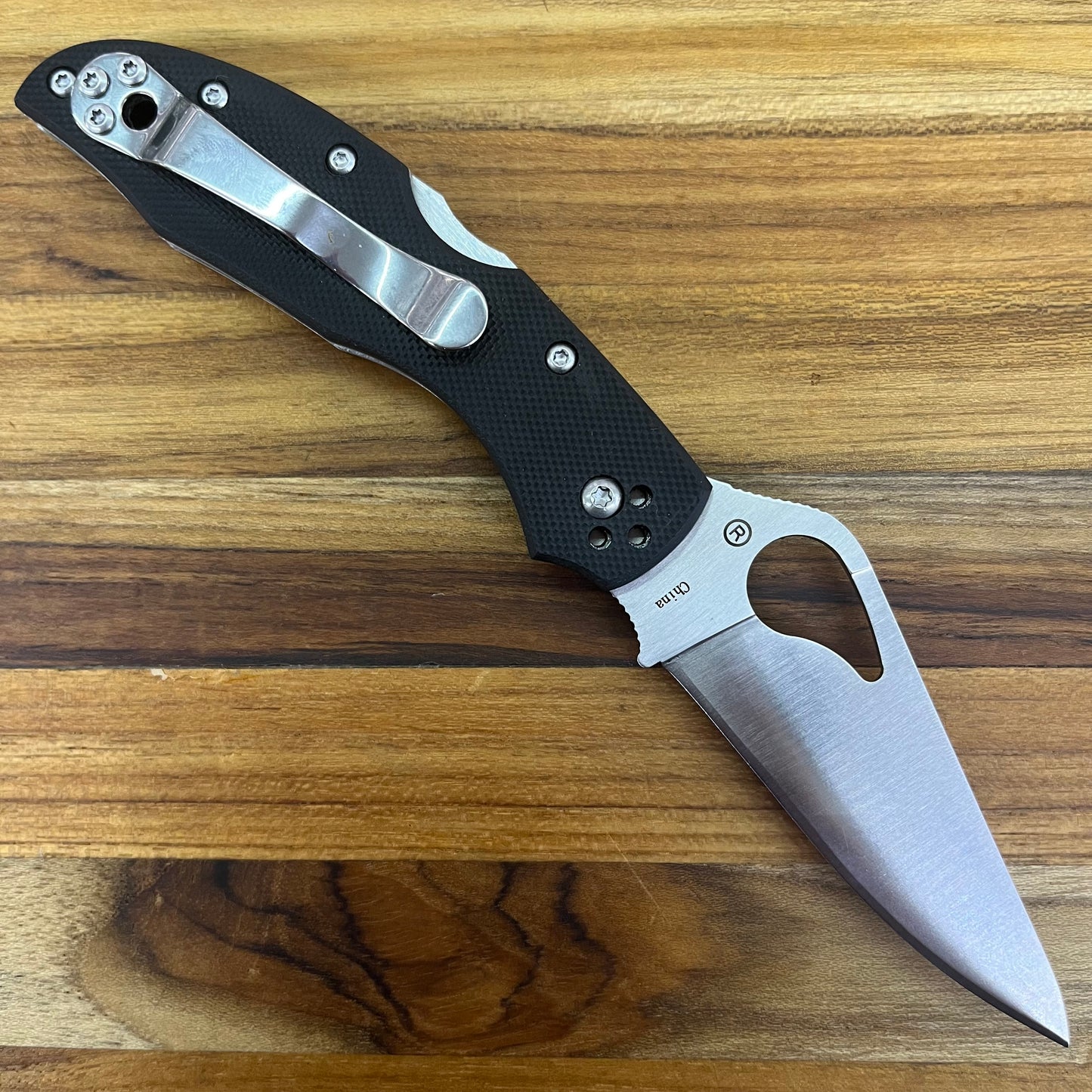 Spyderco Byrd Meadowlark 2.5" Folding Knife w/ Black G10 Handle