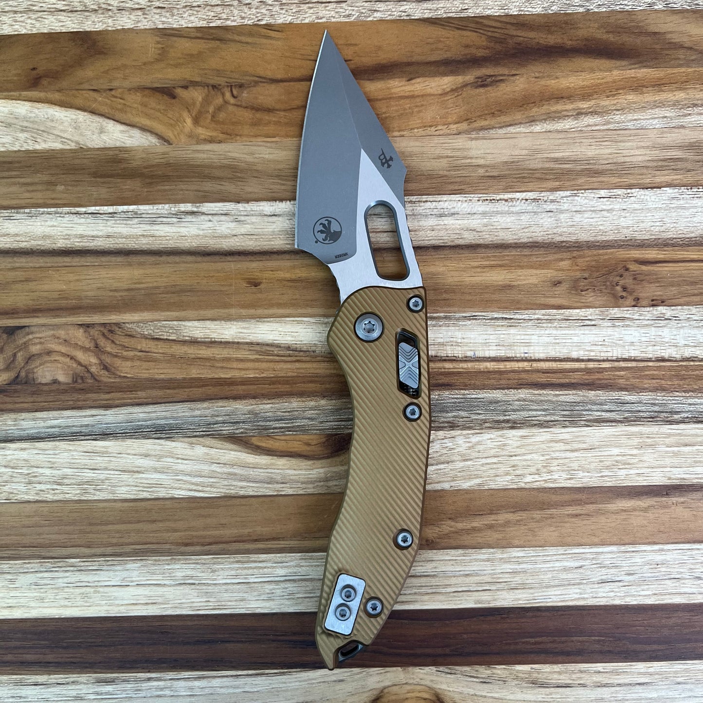 Microtech Stitch 3.5" Folding Knife w/ RAM-LOK