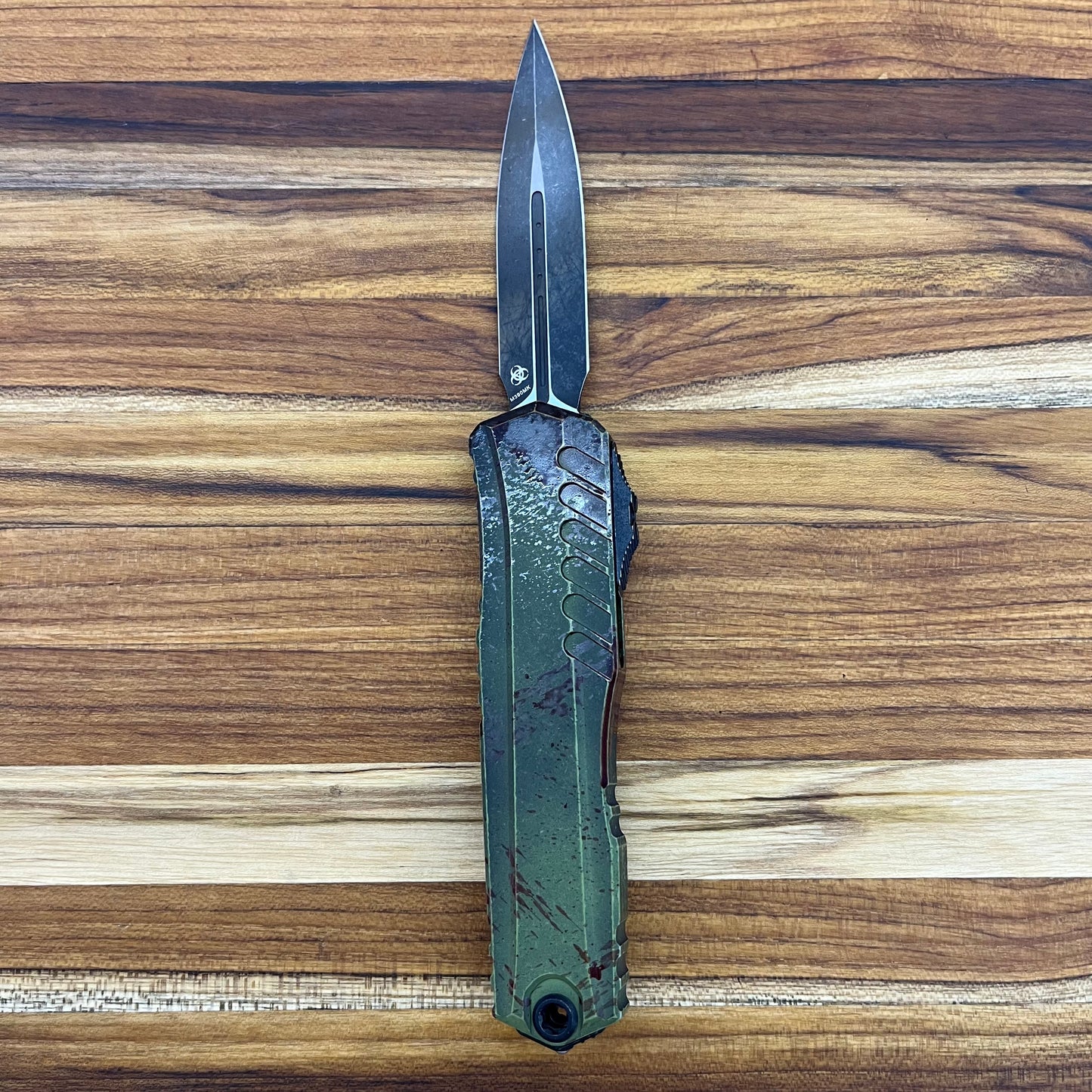 Microtech Signature Series Cypher II D/E 3.5" Auto Outbreak