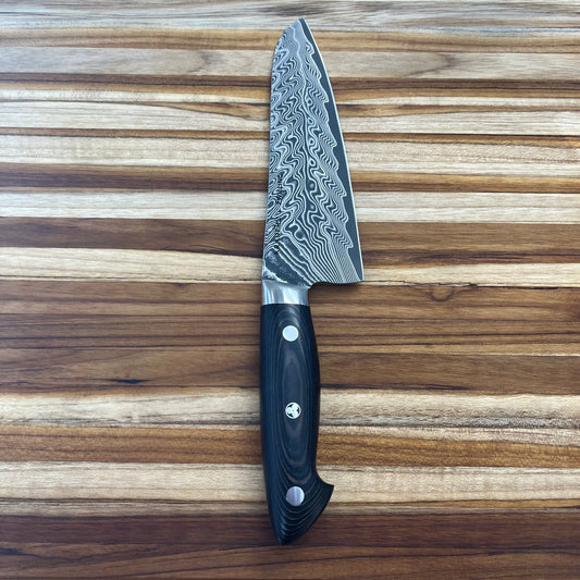 Zwilling Kramer Euroline Stainless Steel Damascus 7" Santoku