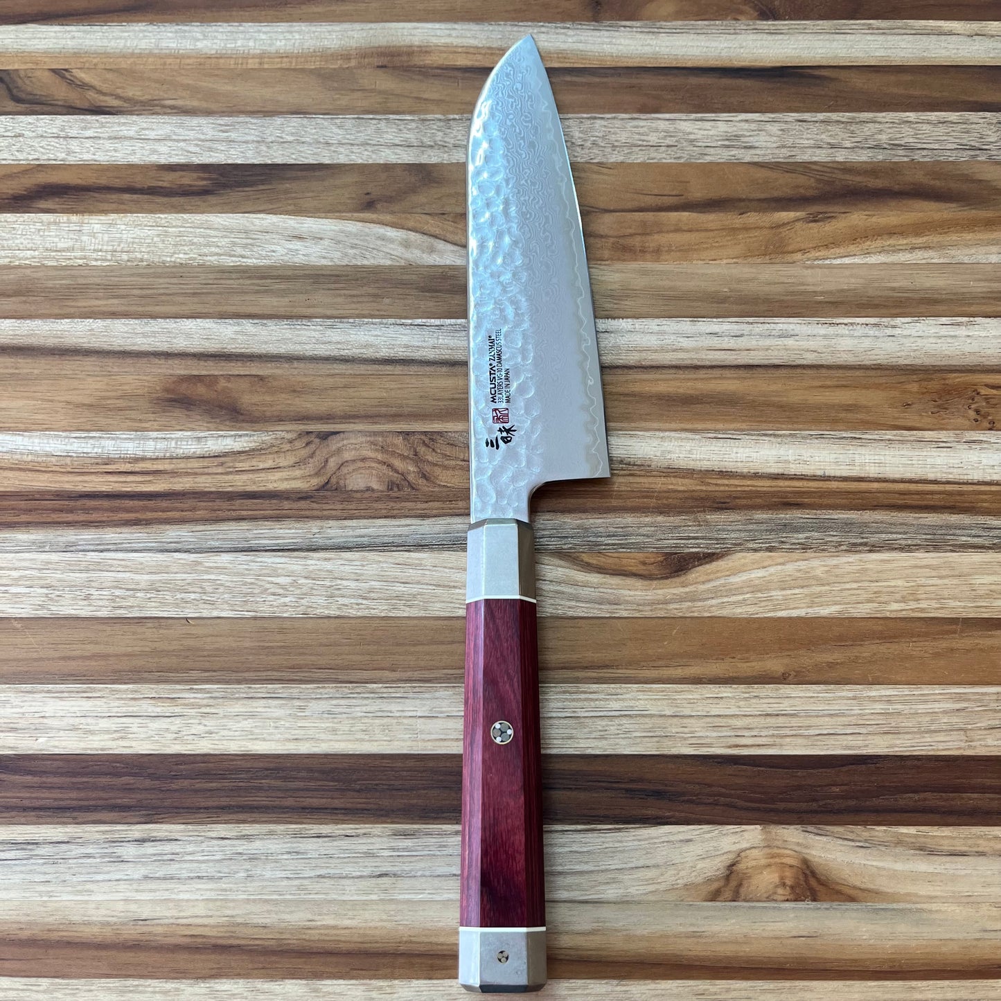 Mcusta Zanmai Ultimate Unkai 180mm (7") Santoku