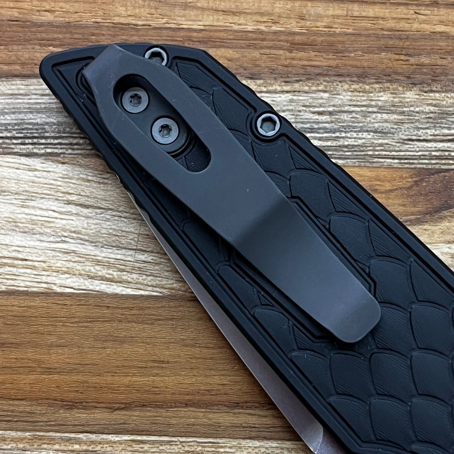 Pro-Tech TR-3 Integrity 3.5" Folding Knife w/ Reptile Black Handle