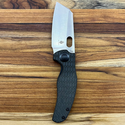 *DISCONTINUED* Kizer Mini Sheepdog 3.3” Folding Knife w/ Blue Richlite Handle