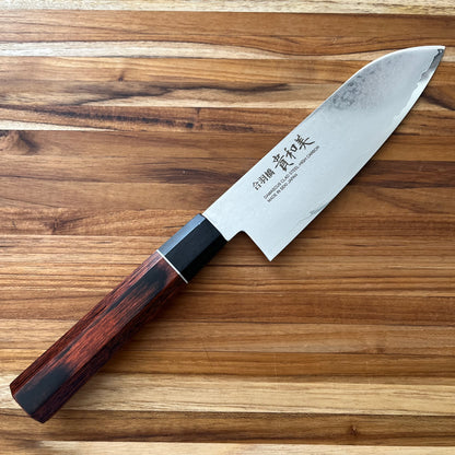 Kiwami 8A 170mm Santoku  w/ Pakkawood Handle