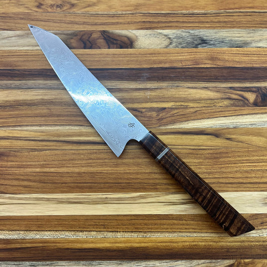 Alfredo Faccipieri 200mm (7.75") Gyuto w/ Damasteel & Koa Handle