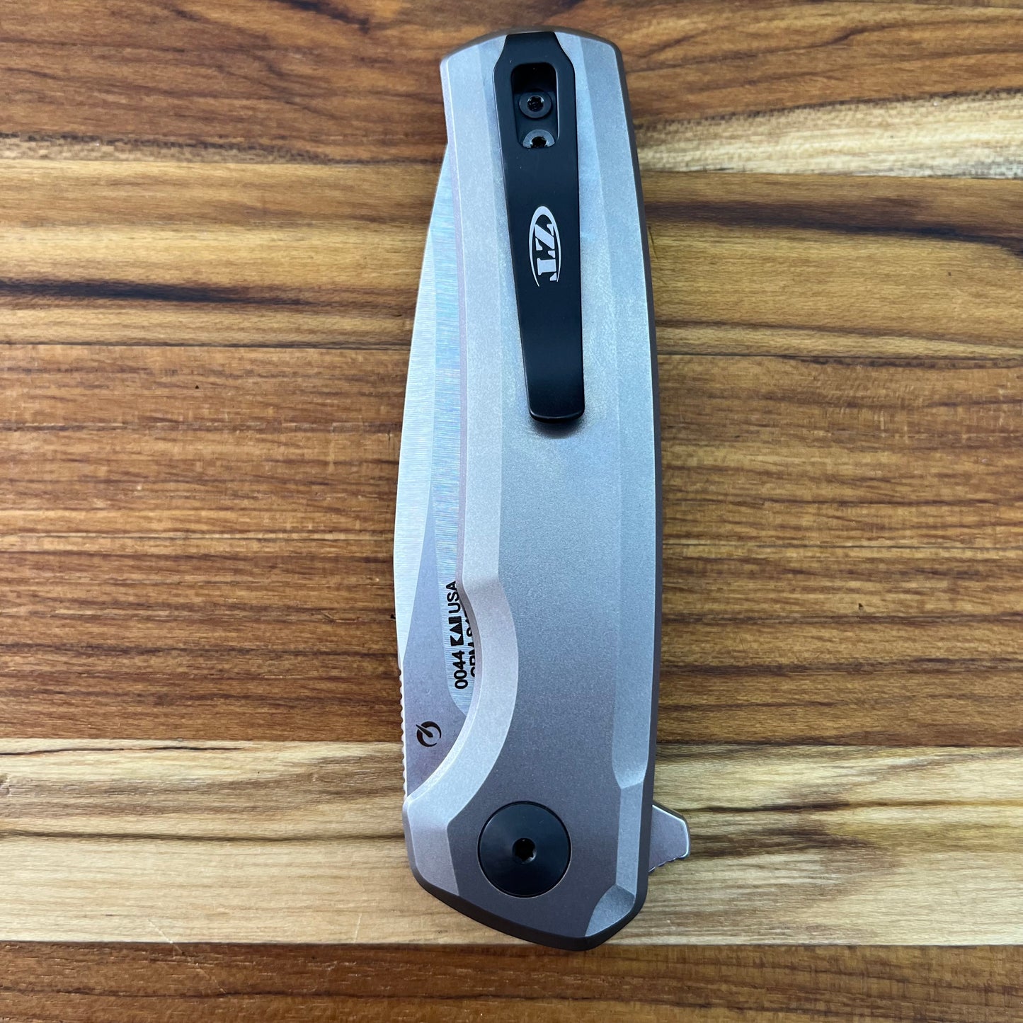 Zero Tolerance ZT Original TI 3" Folding Knife w/ Silver Handle