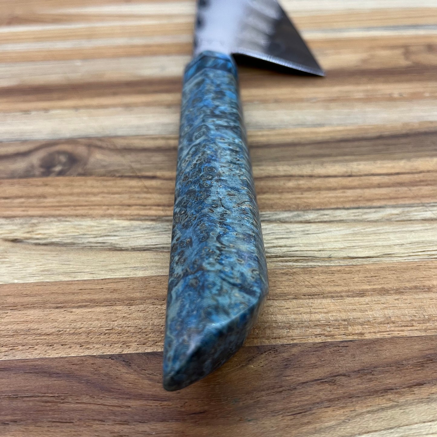 Baldwin Blades 240mm (9.5") K-Tip Gyuto w/ Blue Black Ash Handle